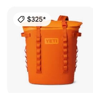 Yeti Orange Cooler Bag